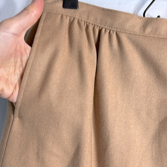 Pendelton Vintage Camel A-line Skirt size 10 Petite - Picture 3 of 9